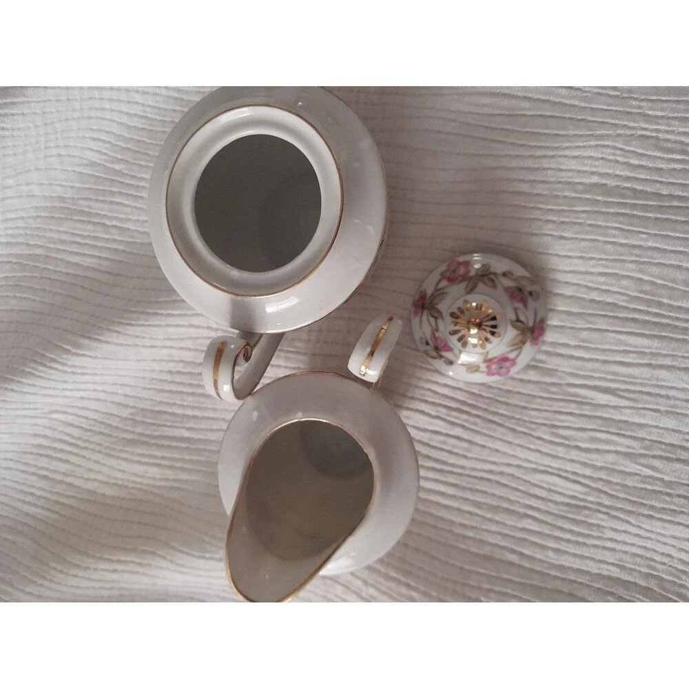 Valmont China Sugar Bowl & Creamer Set